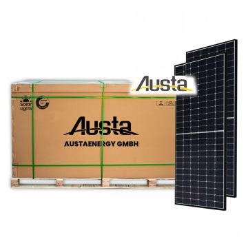V-TAC-Set Photovoltaikmodule 3,6 kW – 8 Module AUSTA 450 W, silberner Rahmen, 1903 x 1134 x 35 mm – 11911-8