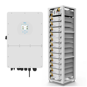 DEYE KIT Hochspannungs-Photovoltaik-Dreiphasen-Hybrid-Wechselrichter 50 kW IP20 + 12 Batterien LFP-Speicher 61,44 kWh 22022
