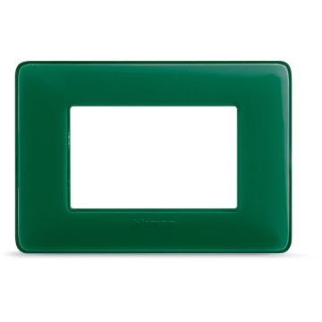 BTICINO matix - placca 3 posti 3M colore smeraldo AM4803CVS
