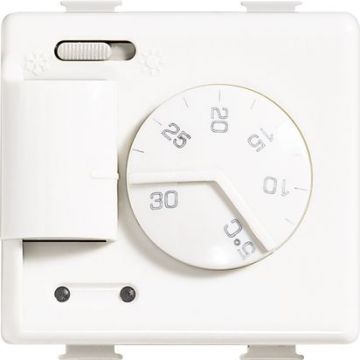 Bticino matix AM5712 - thermostat avec interrupteur pour chauffage/climatisation électronique 2 MODULES
