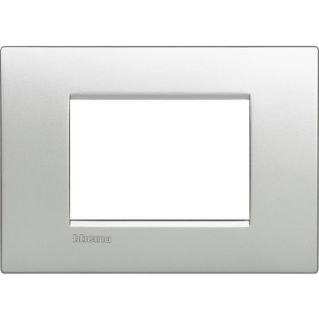 Bticino LNC4803TE placca AIR 3 Livinglight moduli colore grigio tech 