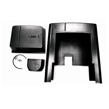 CAME Cover dark gray group replacement cover for gearmotors BK new 88001-0084 series