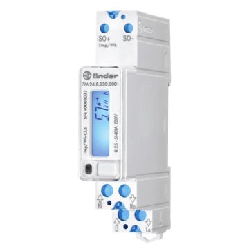 FINDER Contatore di energia digitale 40A 1 modulo 7M2482300001