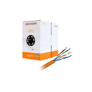 Câble réseau Hikvision Cat6 U/UTP CCA, bobine de 305 m – DS-1LN6UU/CCA