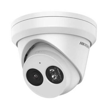 Cámara domo IP Hikvision DS-2CD2343G2-I AcuSense HD+ de 4 Mpx, 2,8 mm, H.265+, ranura para tarjeta Micro SD, WDR de 120 dB, IP67
