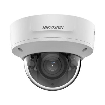 Hikvision DS-2CD2743G2-IZS Cámara IP tipo torreta varifocal a prueba de vandalismo AcuSense HD+ 4Mpx motozoom 2.8~12mm Audio Alarma Ranura Micro SD IP67 IK10