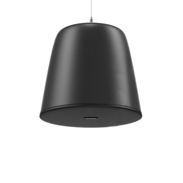 Hikvision DS-QAZ0510G1 Diffusore acustico audio passivo a sospensione 10W colore nero design senza cornice 100V/70V/8Ω