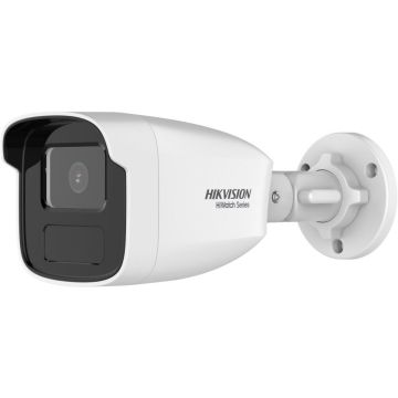 Caméra Bullet IP Hikvision Hiwatch 8MP 4K objectif fixe 4mm POE - HWI-B480H(C)