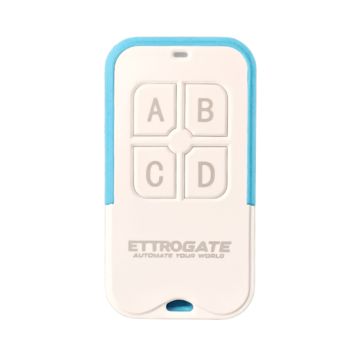 ETTROGATE Telecomando Universale 433.92 MHz ET6007 4 Canali Autoapprendimento Cancello Garage