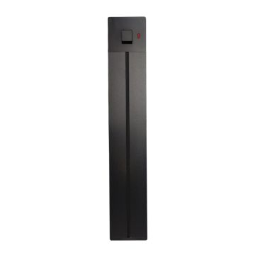 ETTROIT Binario Elettrificato da Parete per prese Plug&Play 800 mm 16A Nero ETB4005 