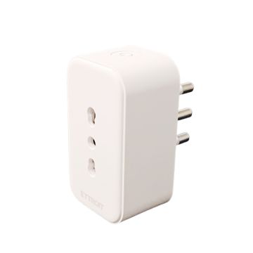 ETTROIT Presa bipasso intelligente WiFi 16A Smart con Monitoraggio Consumi Tuya ETWF4006 