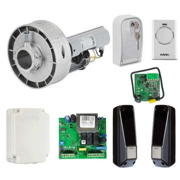 FAAC Gearmotor for Electric Shutters Complete Garage Kit 230 V 300 Nm – Code 109940