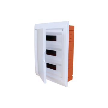 Flush-mounted switchboard 54 modules white 450x510x100mm IP40 FAEG - FG14654