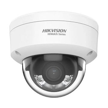 Hikvision HWI-D129HA-M série Hiwatch caméra dôme IP anti-vandalisme couleur Vu FULL HD 2Mpx 2.8mm vision couleur h.265 + Poe IP67 IK08