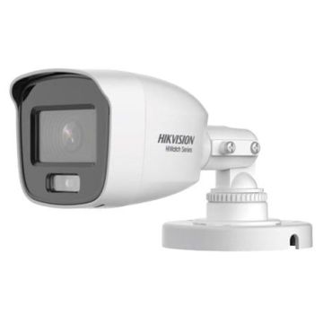 Cámara tipo bala Hikvision ColorVu HWT-B129-M 4 en 1 1080P con lente fija de 2,8 mm