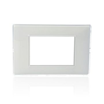 VIMAR 3-module reflex plate, flat snow color 3M 14653.41