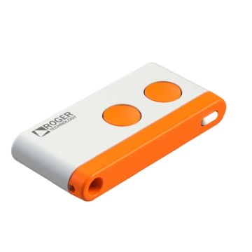 ROGER T80/tx2 Radiomando bicódigo 433,92 Mhz 2 canales Automatización de cancelas