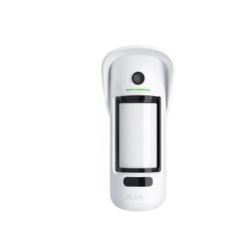 AJAX MotionCam Outdoor ASP Detector de movimiento inalámbrico para exteriores con fotoverificación de alarmas 38192.84.WH1