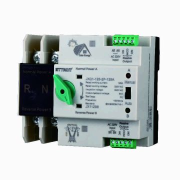 ETTROIT JX11298 ATS Dual Power Photovoltaik Automatischer Transferschalter 125A 2P
