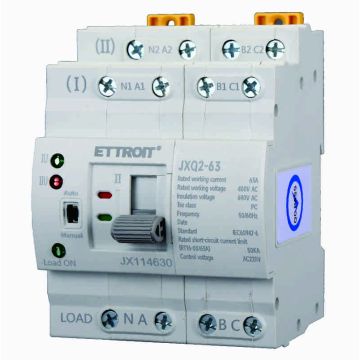 ETTROIT JX114630 ATS Interruttore di Trasferimento Automatico DIN 400V 63A 4P