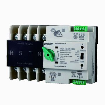 ETTROIT JX11498 ATS Dual Power Photovoltaik Automatischer Transferschalter 125A 4P