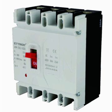 ETTROIT JX14494 mccb Interruttorie Scatolato Magnetotermico 4P 250A 380V-35KA