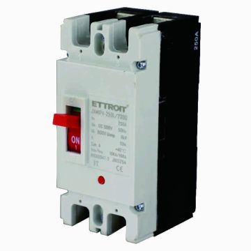 ETTROIT JX15294 MCCB MCB Disyuntor de caja moldeada 2P 250A DC 500V-10KA