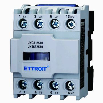 ETTROIT JX1632510 JXC1 Contactor trifásico AC 24V 50/60Hz Bobina 3P 3 polos Normalmente abierto Ie 25A Ue 380V