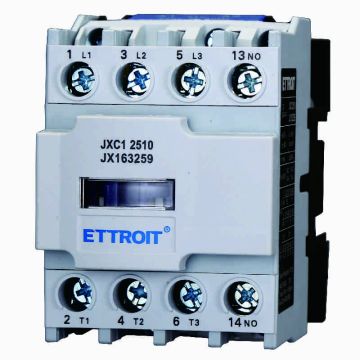 Contactor de CA ETTROIT JXC1 220 V 50/60 Hz Bobina 3P 3 polos Normalmente abierto Ie 25 A Ue 380 V - JX163259