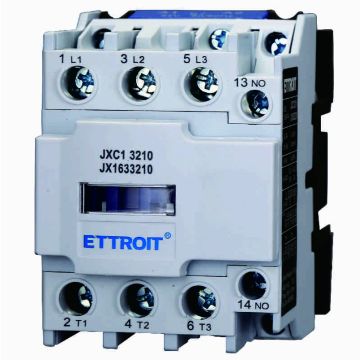 ETTROIT JX1633210 JXC1 Contactor trifásico AC 24V 50/60Hz Bobina 3P 3 polos Normalmente abierto Ie 32A Ue 380V