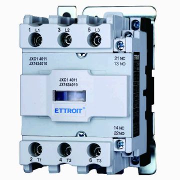 ETTROIT JX1634010 JXC1 Contactor AC 24V 50/60Hz Bobina 3P 3 polos Normalmente abierto Ie 40A Ue 380V