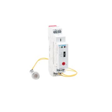 Interruptor crepuscular ETTROIT para carril DIN con sensor fotoeléctrico, 16 A, 220 V - JX18103