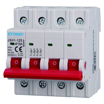 ETTROIT Interruttore Sezionatore DIN 4P 25A 415V - JX442500