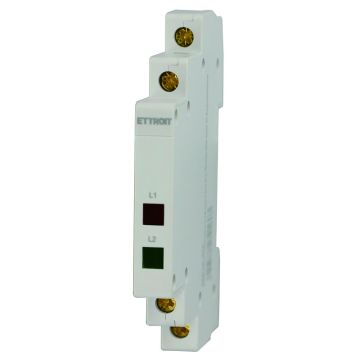 ETTROIT JXB1D-200 Zweiphasen-LED-Anzeigeleuchte für DIN-Schienen-Signallampe GELB