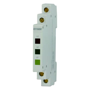 ETTROIT JXB1D-300 Dreiphasen-LED-Anzeigeleuchte für DIN-Schienen-Warnleuchte weiß