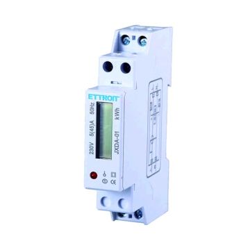 Single-phase electricity meter 220V 5-45A Occupies 1 DIN rail module Ettroit JXDA-01