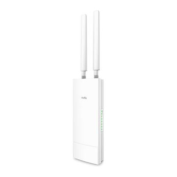 Modem Router Cudy 4G LTE Cat 4  da esterno con slot SIM, WiFi AC1200, IP65, antenne rimovibili, adattatore PoE passivo incluso DDNS VPN LT500-OUT