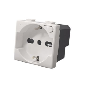 ETTROIT Presa Schuko Italiana Smart WiFi TUYA 16A con meter Consumi Compatibile Bticino Matix - MTWF2102