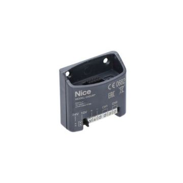 NICE OX2UBP interface with 2 relay outputs for wiring radio receivers