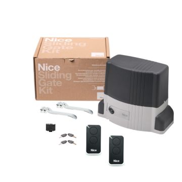 Nice TH1500KCE Sliding Gate Automation Kit 1500 kg THOR with 2 remote controls and accessories