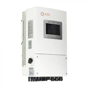 Inversor fotovoltaico SOLIS de 8 kW, doble MPPT, monofásico, CEI 0-21, 10 años de garantía – S6-EH1P8K-L-PLUS