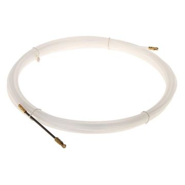 Sonde professionnelle câble nylon transparent à tête fixe Ø4mm, longueur 10 mètres