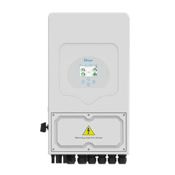 Inversor híbrido monofásico Deye de 8 kW con doble MPPT, WiFi, conexión a red/fuera de red, CEI 0-21, IP65 - SUN-8K-SG05LP1-EU-AM2-P