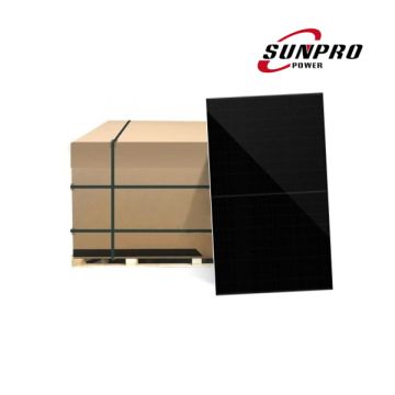 Kit V-TAC 3,6kW 9 Panneaux Photovoltaïques 400W SUNPRO TIER 1 Classe 1 Full noir 1722*1134*30mm
