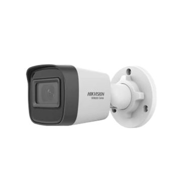 HIWATCH HWI-B141H-C Cámara tipo bala IP Hikvision 4MP Lente fija 2.8mm H.265+ PoE OSD IP67