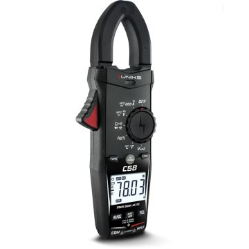 UNIKS C58 PRO Zangenmessgerät AC/DC-Strom 600 A Spannung 1000 V TRMS
