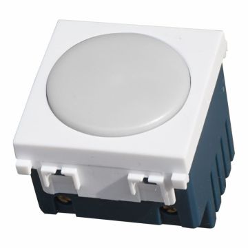 ETTROIT Lampada di Emergenza LED a Batteria 2 Moduli 220V 6000K Compatibile Vimar Arké Colore Bianco – SKU VA4201B