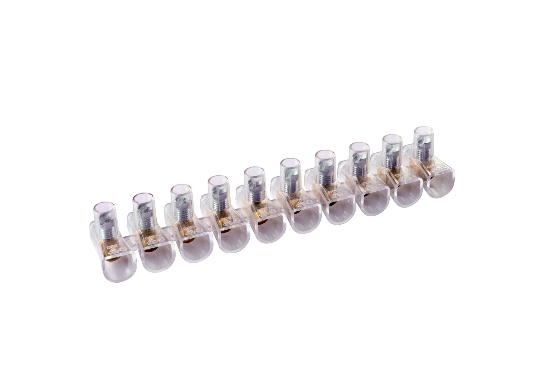 EATAKWARD 12 Morsetti Per Tubi In PVC Bianco A Due Fori – Fascette A U Per Cavi Elettrici E Telefonic, 1/2 Pollice - 2