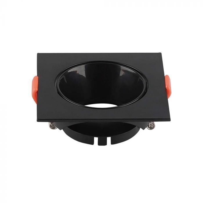 Spot encastrable LED V-TAC VT-932 GU10, corps carré et réflecteur